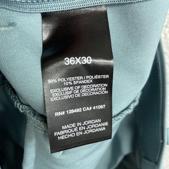 NWOT Greg Norman Men's 36X30 Green Performance Tech Pants Flax Waist - Picture 4 of 7